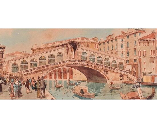Venezia, il Ponte di Rialto  (VENDUTO)