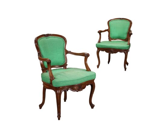 Venetian and Copy Baroque armchair     