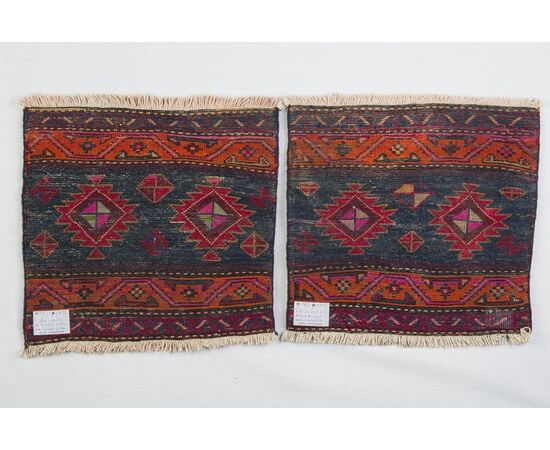 Pair of small KURDESTAN rugs - n. 561 and 564.     