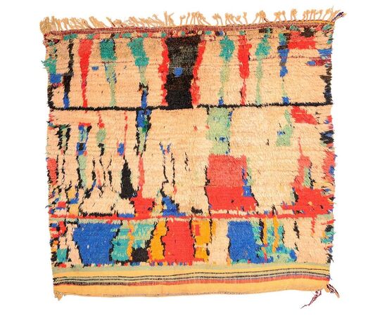 Moroccan BUJAD collectible carpet - n. 106 / E     