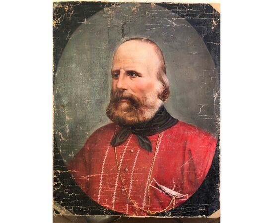 Portrait of Giuseppe Garibaldi Italy 19th century     