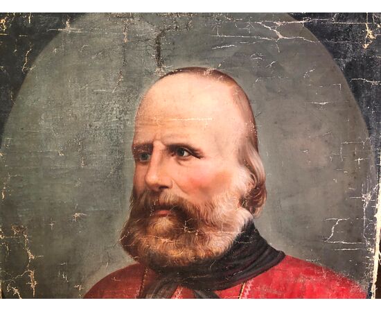 Portrait of Giuseppe Garibaldi Italy 19th century     