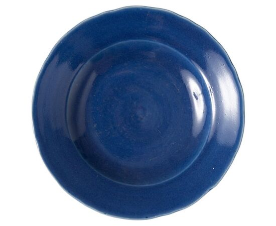 19th century blue Chinese plate - O / 2286.     