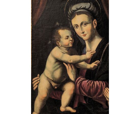 Madonna col Bambino, S.Anna e S.Giovannino. VENDUTO