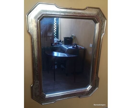 Garibaldi cabaret gilded tray mirror     