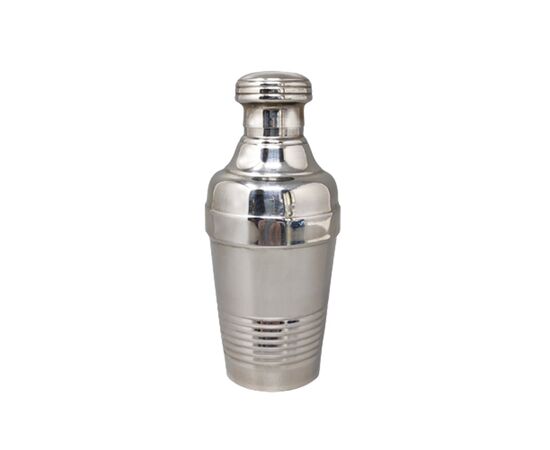 1950s Stunning Cocktail Shaker in Stainless Steel. Made in Italy