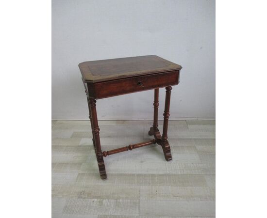 Work table in walnut and briar - cabinet - bedside table - end 800     