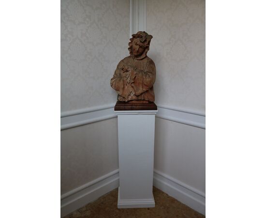 Bust, &quot;Lady with headphone&quot;     