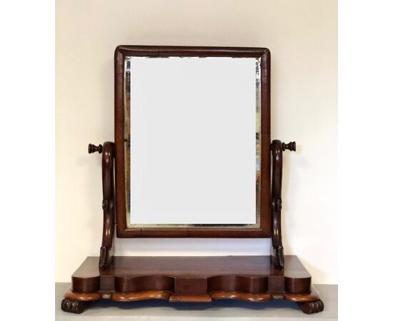 Carlo X Genoese table mirror. nineteenth century     