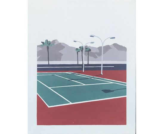 Mauro Baio - &quot;Tennis Court&quot; - 2021     