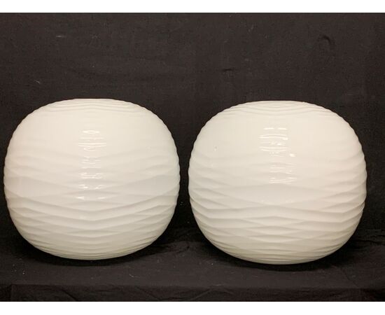Round wave lamps in Murano glass     