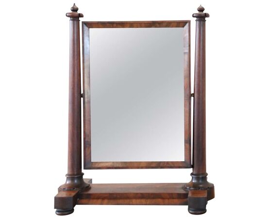 Psyche antique mirror antique mahogany '800 Sec. XIX NEGOTIABLE PRICE