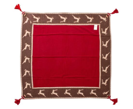 Swiss throw with horn buttons - B / 2233     