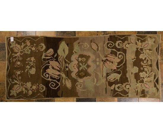 Antico tappeto- passatoia Caucasica KAREBAGH - n. 766 -