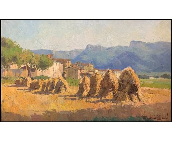 Francesc Carbonell I Massabé (1928) - Haystacks (sant Esteve d'En Bas, Gerone)