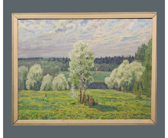 Ovchinnikov Aleksandr Ivanovich (1929) - Grande paesaggio