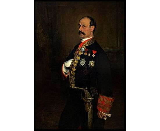 Genaro Rodríguez De Olavide (1849-?) - Gentleman of King Amedeo I of Spain     