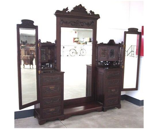 Code 1022 furniture store entrance or with mirrors, early 1900's.