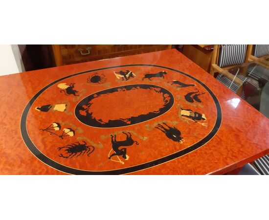 Tavolino segni zodiacali anni 70
