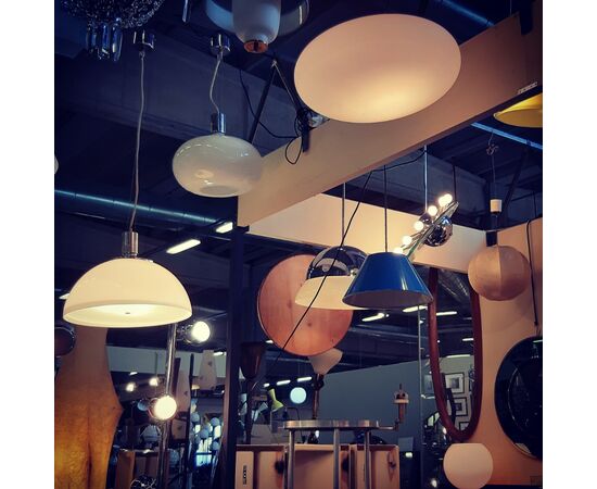 2 Franco Albini design chandeliers, the ...
