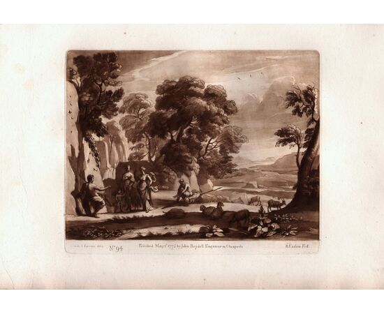Richard EARLOM (London 1743 - 1822) "Lan...