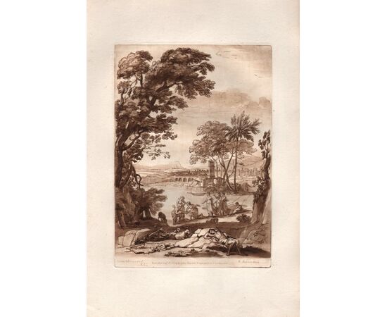 Richard EARLOM (London 1743 - 1822) "Lan...