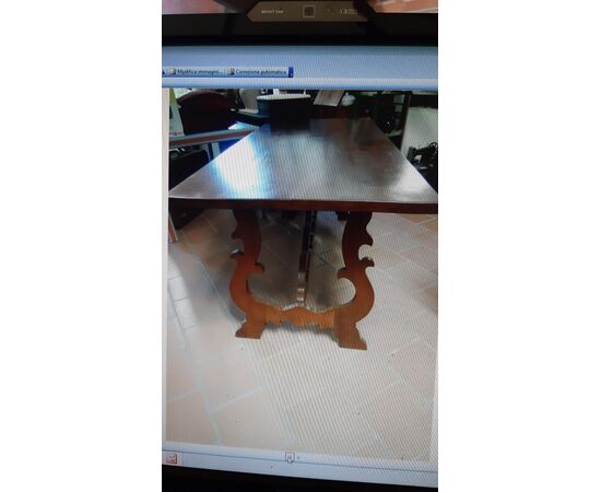 Solid cherry table...