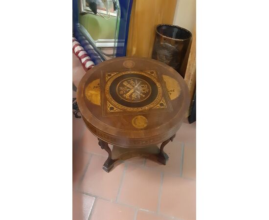 Inlaid coffee table...