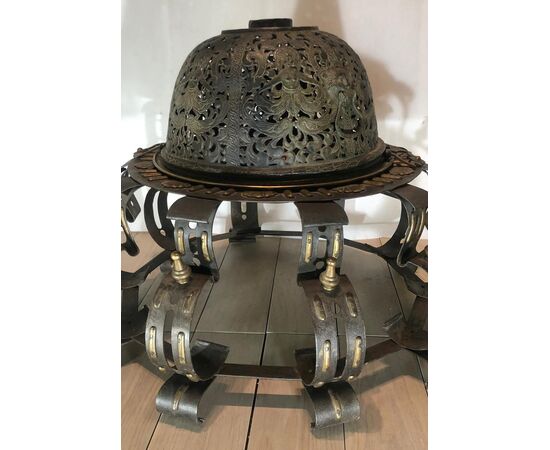 Ancient brazier from the late 1700s     