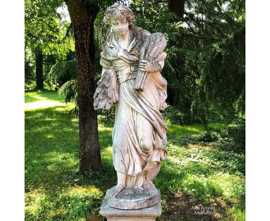 Large Venetian garden statue allegory summer     