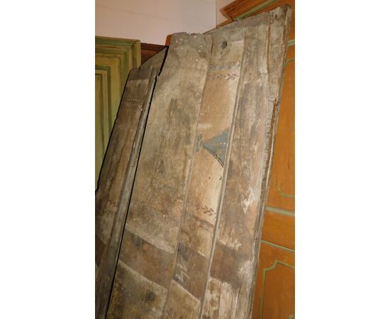 darb193 - soffitto in legno dipinto da restaurare, disponibili circa 13/15 mq 