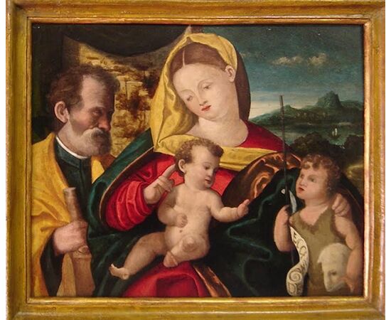 MADONNA WITH BABY and S. GIOVANNINO || MADONNA AND CHILD || XVI sec.     