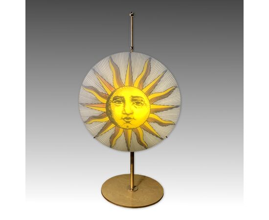 PIERO FORNASETTI, "Sole" table lamp, vintage lighting