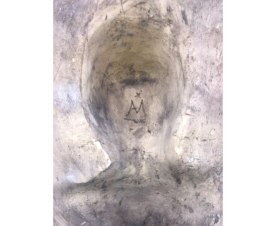 Mensola in maiolica manifattura Angelo Minghetti.Bologna