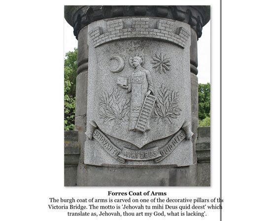 Scatolina portafiammiferi in argento costolato con medaglione con stemma della città di Forres.Inghilterra.