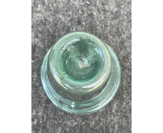 Lightweight blown glass pharmacy jar Modena     