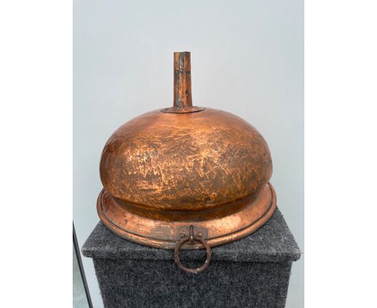 Large copper funnel     
