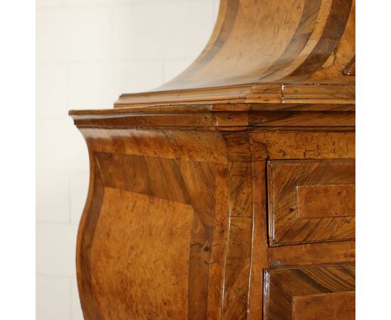 Large Chest of Drawers with Emilian Baroque Stand