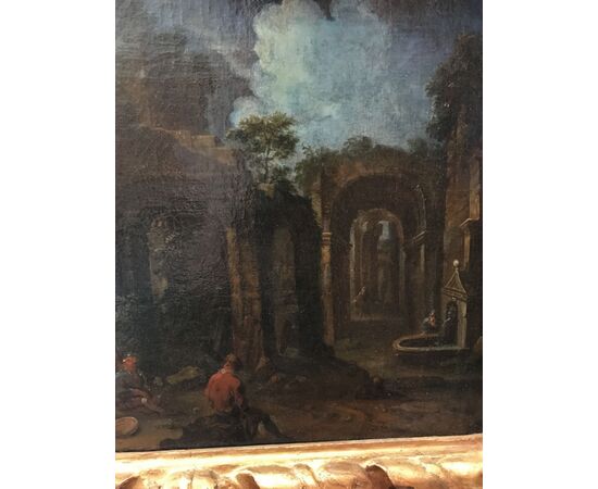 Pair of landscapes from the 18th Neapolitan school