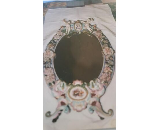Large porcelain mirror