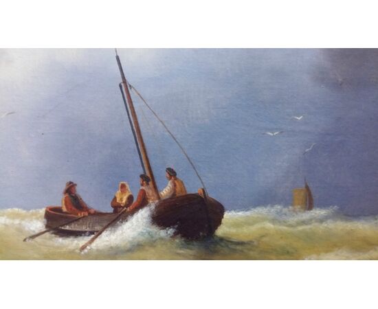Oil painting on canvas Dutch School