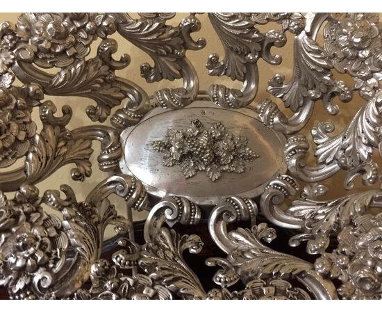 Centerpiece in silver Vienna hallmark