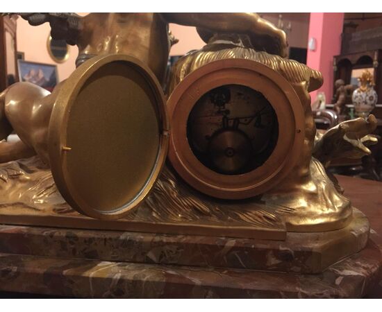 Trittico in bronzo dorato epoca Napoleone III