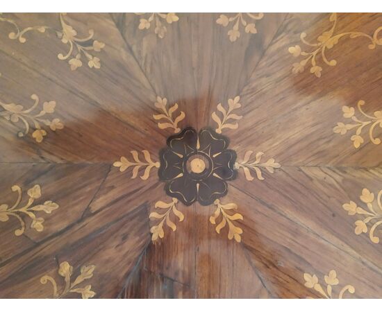 Inlaid table Italy mid 19th century