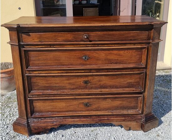 Louis XIV chest of drawers in walnut     