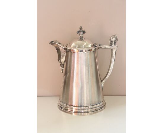 Antique silver plated jug, Stimpson brand, 19th century 1868 NEGOTIABLE PRICE