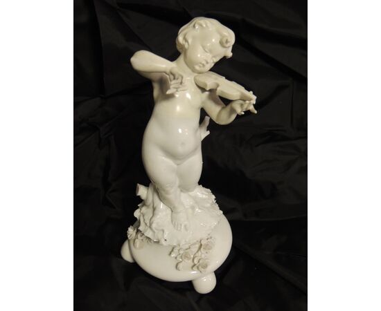 Statuina in porcellana di Ginori h cm 20