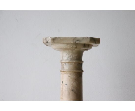 Ancient column in yellow marble mid-century XIX NEGOTIABLE PRICE