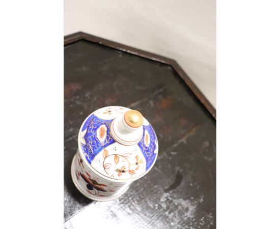 Barattolo orientale in porcellana dipinto a mano Giappone sec. XX PREZZO TRATTABILE