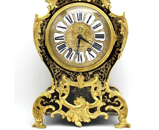 Antique Cartel Pendulum Clock inlaid Boulle (H.50) - period 800     